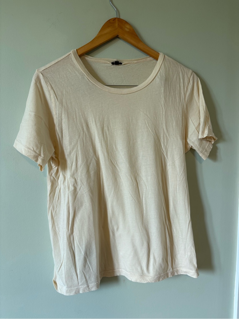 Women’s Monrow Classic Tee T-Shirt Casual M 100% Cotton